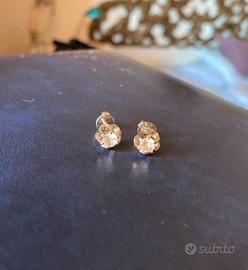 Orecchini oro bianco