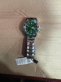 Orologio uomo quadrante verde