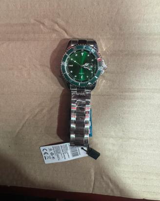 Orologio uomo quadrante verde