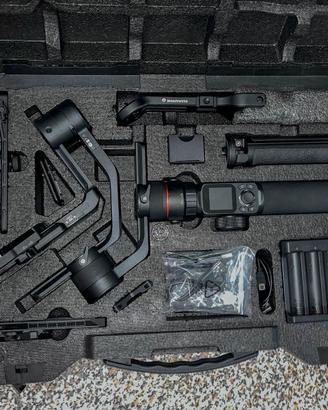 Gimball Manfrotto MVG460 + Accessori - come nuovo