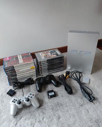 PS 2 Fat Silver Edition SCPH-50004 + 19 giochi