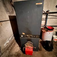 Caldaia con bruciatore