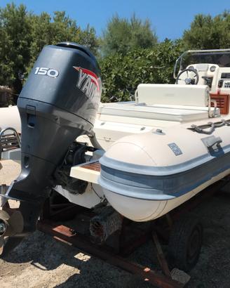 Joker Boat 650 - 150 Cv Con Carrello, audio Fusion