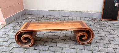 tavolino basso in legno