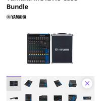 Yamaha MG12 XU Case Bundle