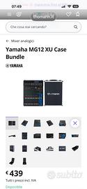 Yamaha MG12 XU Case Bundle
