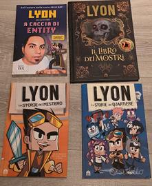 Super Lotto 4 Libri Lyon Gamer - WGF - Ottime Cond