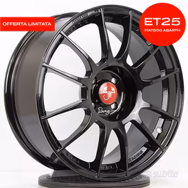 CERCHI ROWENS XLR DA 17 ET25 FIAT 500 595 ABARTH