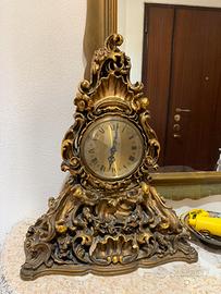 Orologio da tavolo vintage stile Rococò