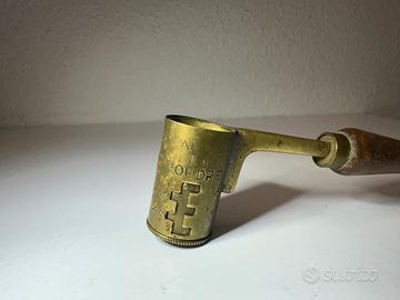 Dosatore Polvere da Sparo Francese Cannes Antico