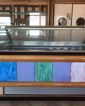 Banco vetrina gelati
