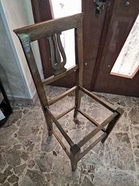 sedia in noce del 700