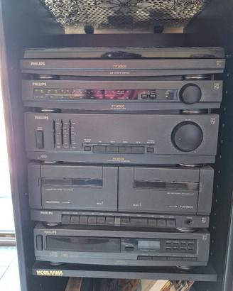 impianto stereo vintage philips