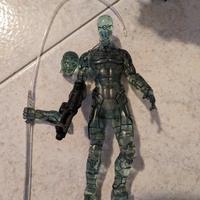 Metal Gear Figure Ninja Gray Fox mimetica ottica 