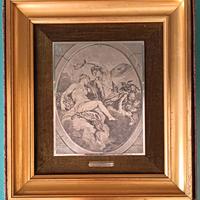 Incisione su argento "Le Printemps"