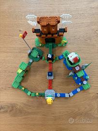 LEGO Mario 71362 COMPLETO Fortezza con personaggi