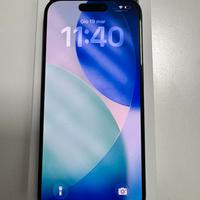 Iphone 15 Pro 256 nero come nuovo batteria 100%