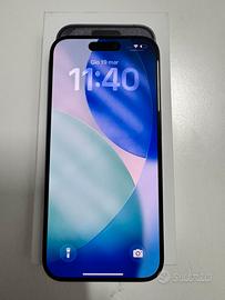 Iphone 15 Pro 256 nero come nuovo batteria 100%