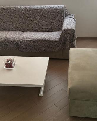 Divano letto DONDI SALOTTI 3 posti + pouff