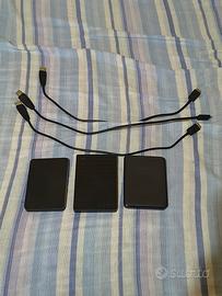 blocco 3 hard disk esterni 5 TB