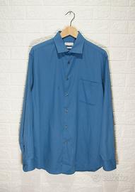 Camicia Calvin Klein Blu – Taglia L Uomo