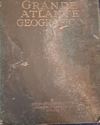 Grande Atlante Geografico De Agostini  anno 1926