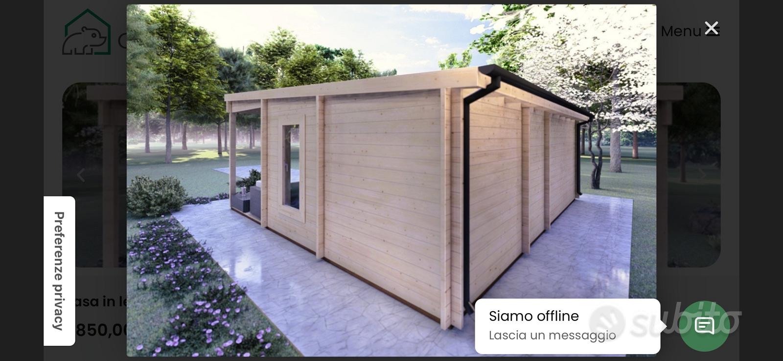 Terreno edificabile 1/1 a Caneva e casa in legno - View 4