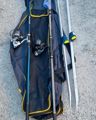 kit pesca surfcasting 
