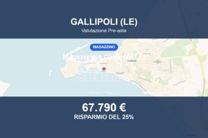 Immobile in asta di 167 m² a Gallipoli