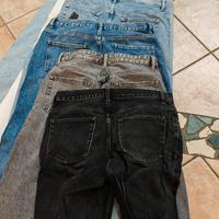 5 più 1  Jeans uomo zara slim cropped
