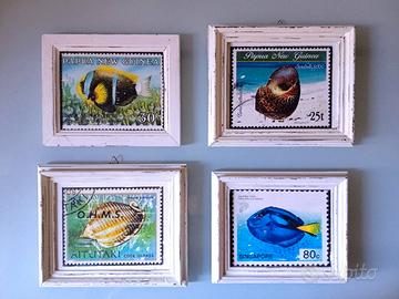 set quadretti decoro parete