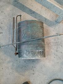 vecchia pompa per giardino 