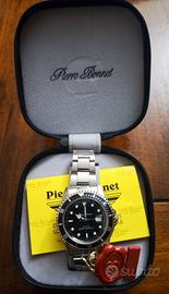 Elegante orologio Pierre Bonnet in acciaio