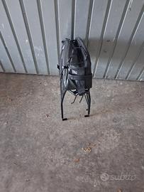 Telaio portapacchi + borsa da bici 