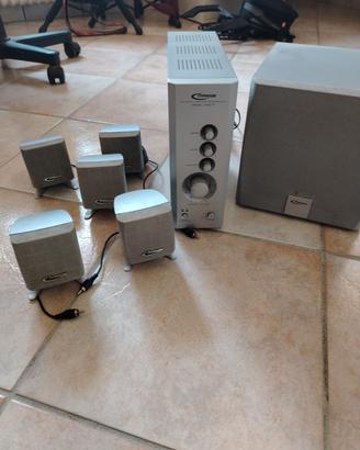 Impianto Audio 5.1 Typhoon