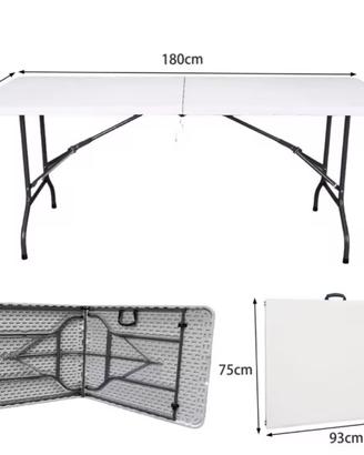 Tavola pieghevole per esterno interni robusta