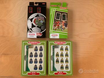 Squadre Subbuteo Italia 06 Brasile 70 Vintage