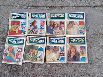 grande enciclopedia maglia del cucito,vintage