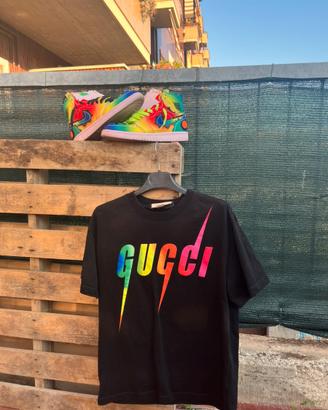 Jordan 1 jbalvin + maglia Gucci