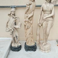 Statue  cinesi anni 60