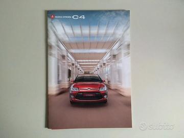 Depliant brochure Citroen C4 - 2008