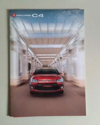 Depliant brochure Citroen C4 - 2008