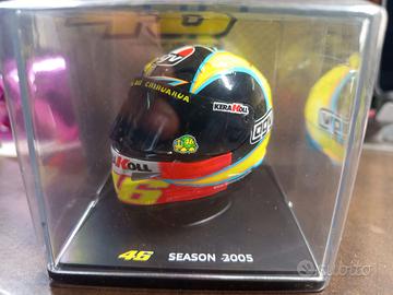 Casco Valentino Scala 1:5 Rossi Season 2005 Nuovo