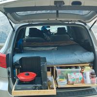 Camperizzazione auto camping box 