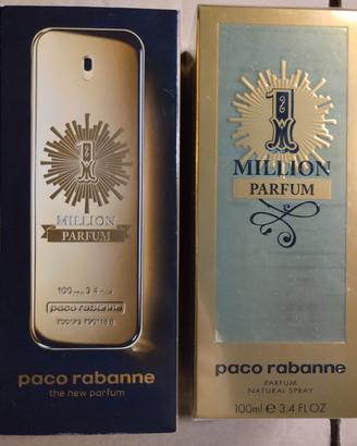 one million parfum paco rabanne EDP nuovo uomo