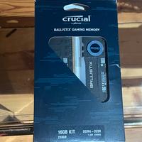 RAM DDR4 Crucial Ballistix RGB 16GB