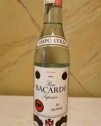 Bacardi Ron Superior Carta Blanca 70cl 38%