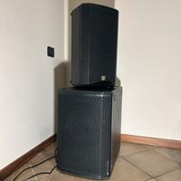 Subwoofer Attivo Db 612 + Cassa attiva Topp Pro