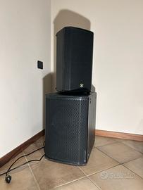 Subwoofer Attivo Db 612 + Cassa attiva Topp Pro