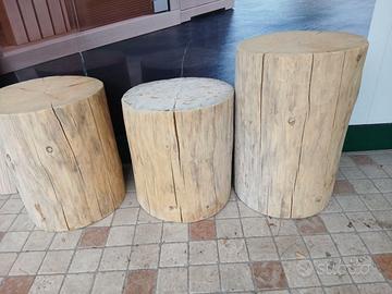 Tronchi per arredo
